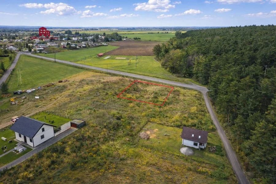 Działka budowlana w przy lesie