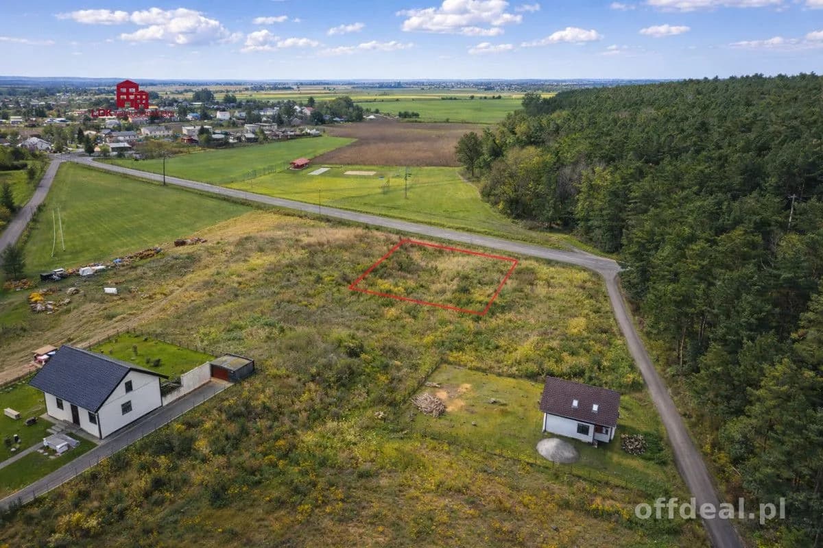 Działka budowlana w przy lesie