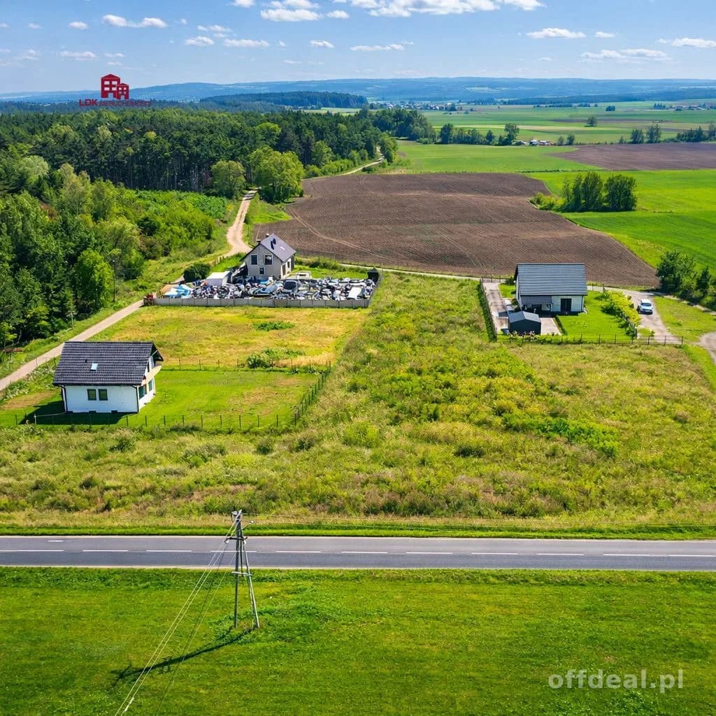 Działka budowlana w przy lesie