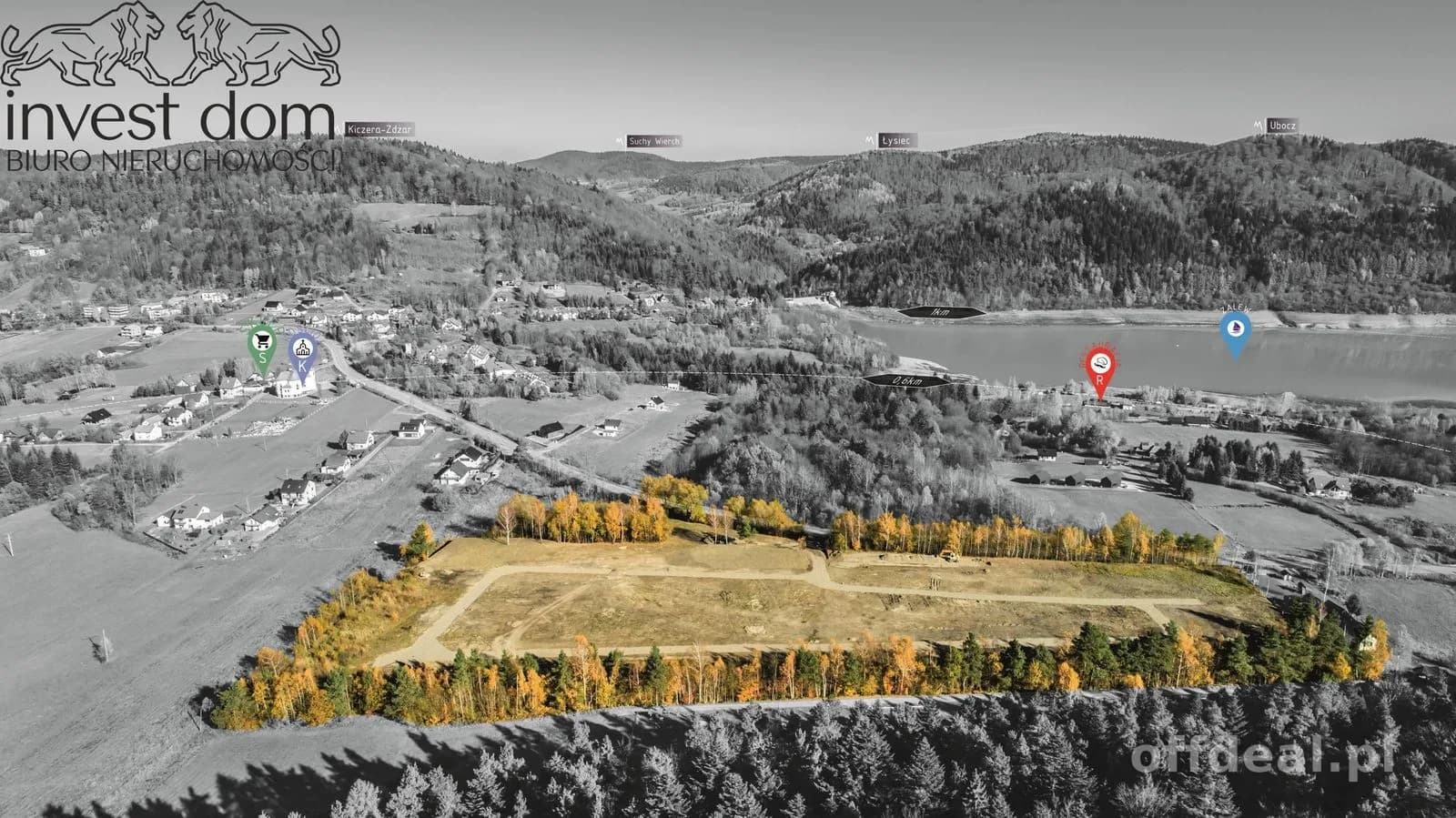 terrain à vendre à Klimkówka | 1 036 m²