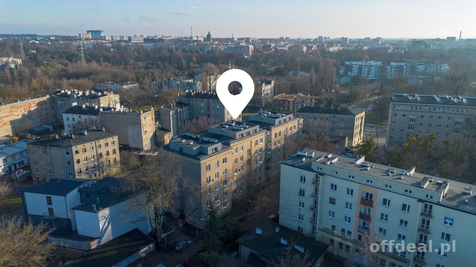 Duża kawalerka na Bałutach w otoczeniu parków