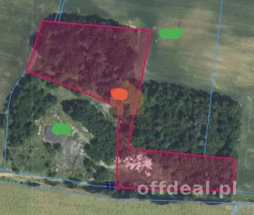 Działka w atrakcyjnej lokalizacji-teren leśny