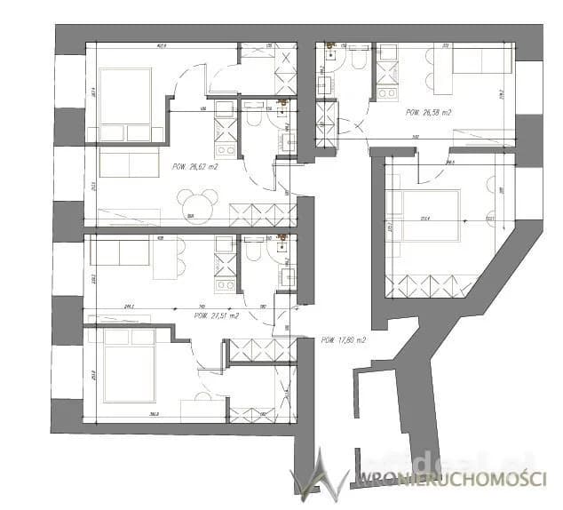 99 m² | Inwestycja | ul. Krasińskiego