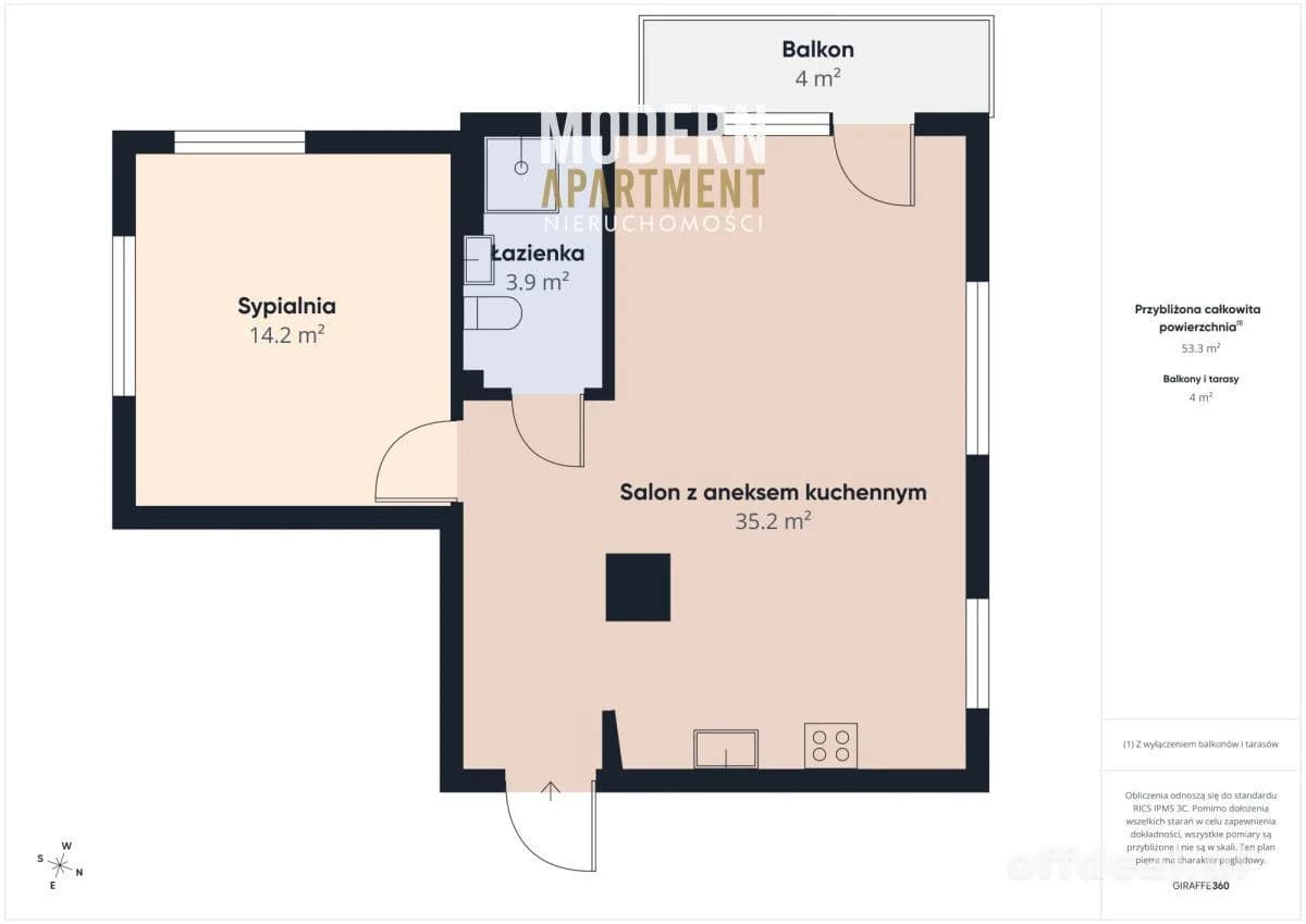 Photo 5: Appartement, 2 rooms, 54 m², Władysławowo