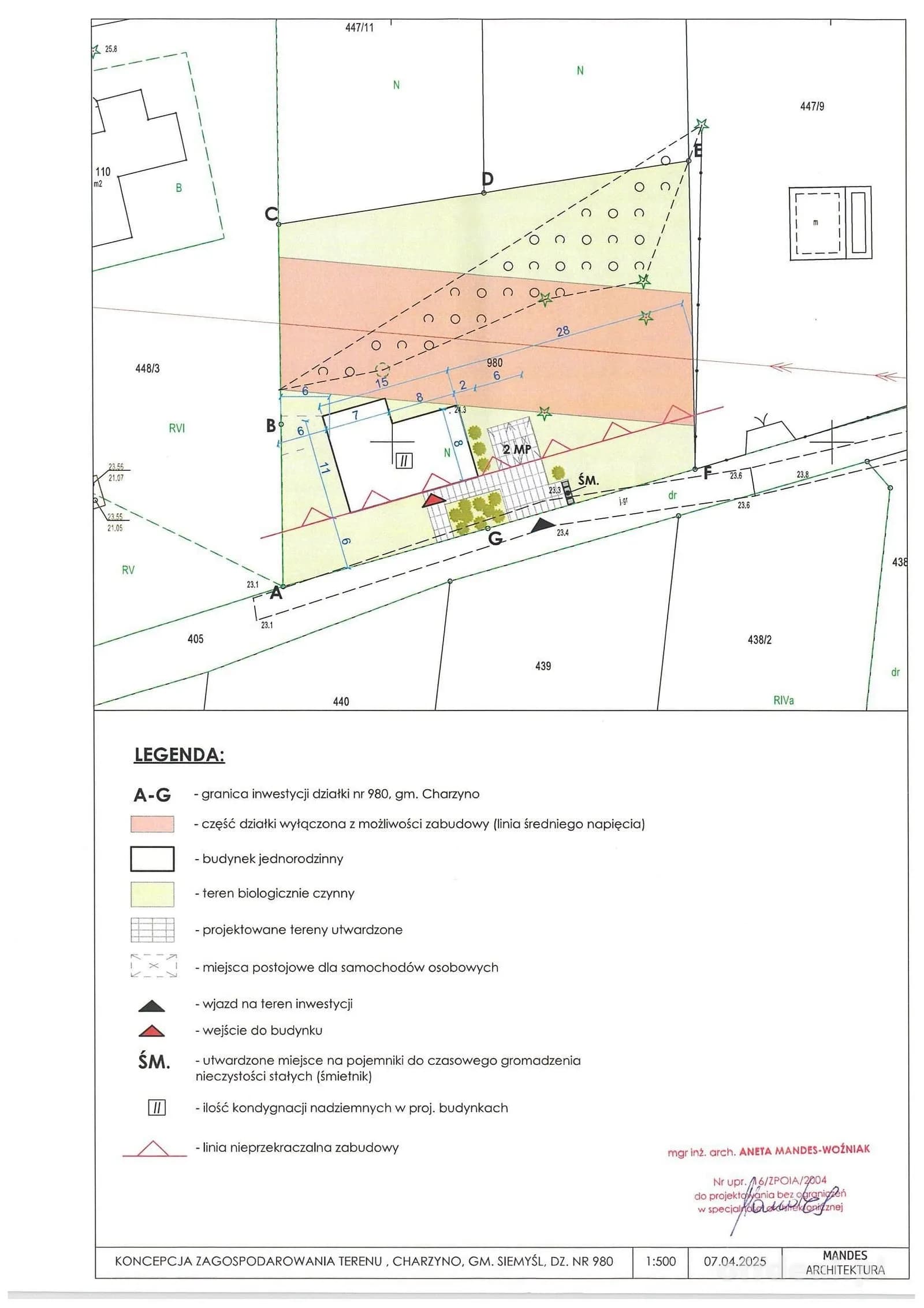 ділянка на продаж у Charzyno | 1 793 m²