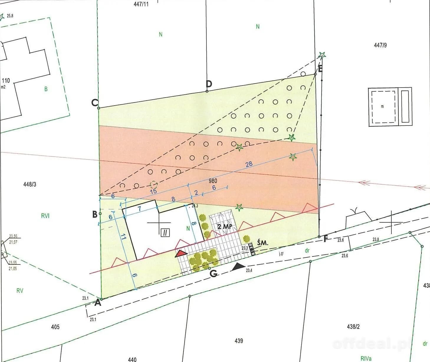ділянка на продаж у Charzyno | 1 793 m²