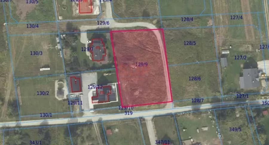 Grundstück zum Verkauf in Chrząstawa Wielka | 2.400 m²