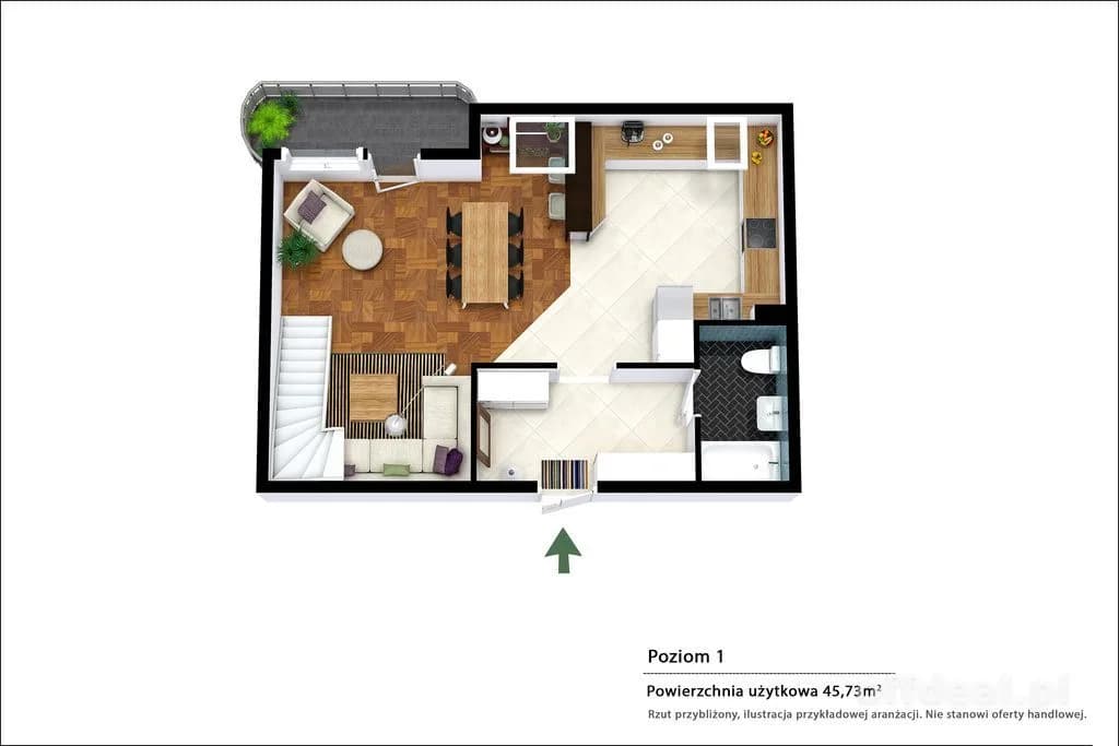 Cukrowa| 3 pok| balkon| piwnica| wnętrze z duszą