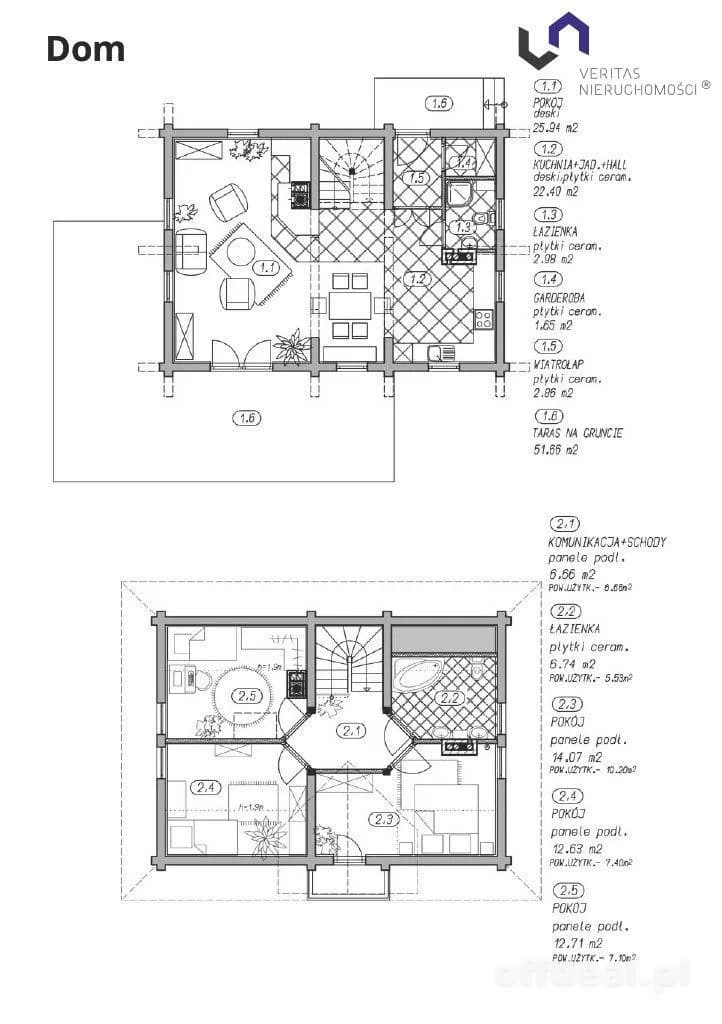 4-Zimmer Haus zum Verkauf in Koniaków | 92,72 m²