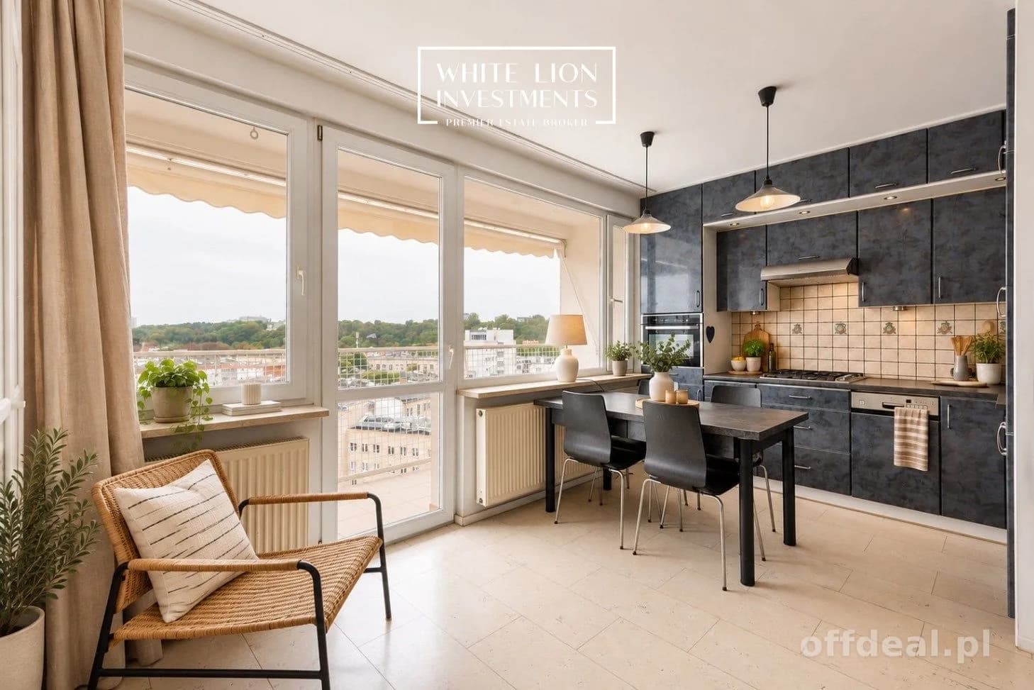 3 Pokoje| Balkon| Przepiękny widok| DO WEJŚCIA| Cicho