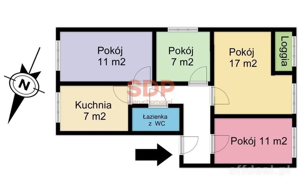 Okazja! 4 pokoje / pow. 70 m2 / blisko Rynku / inwestycja