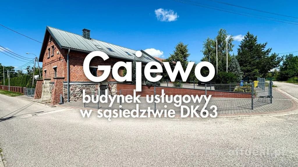 Zdjęcie 1: Lokal, 14 pokoje, 459 m², Gajewo
