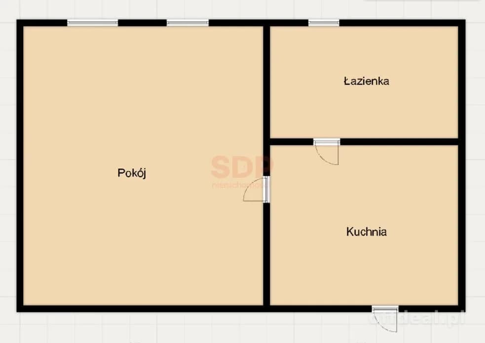 Katowice Szopienice – 37 m² 1 piętro, piec kaflowy, niski czynsz