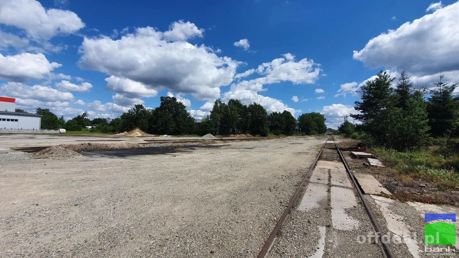 Teren 3,93 ha z bocznicą kolejową woj. łódzkie
