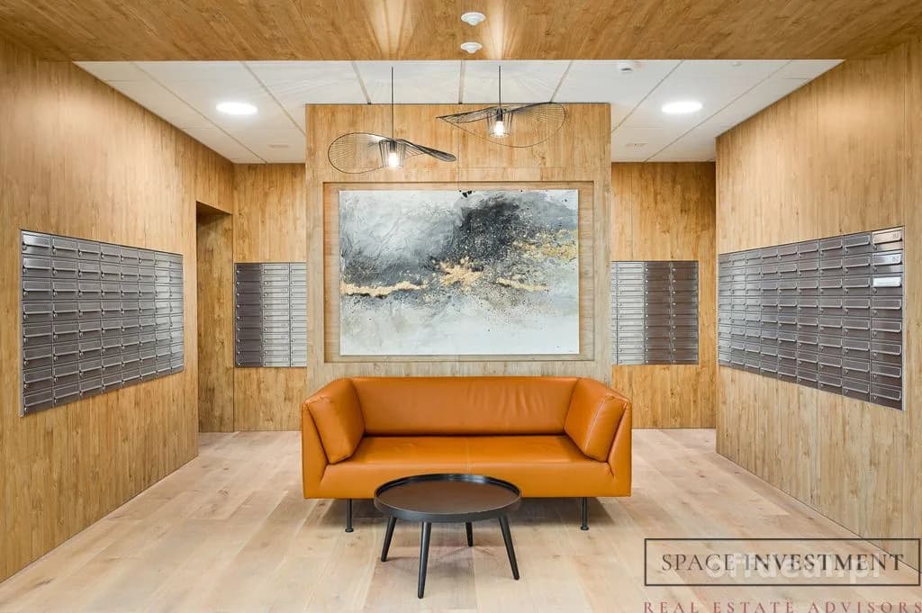 Quorum studio, widok na Odrę , balkon, AC