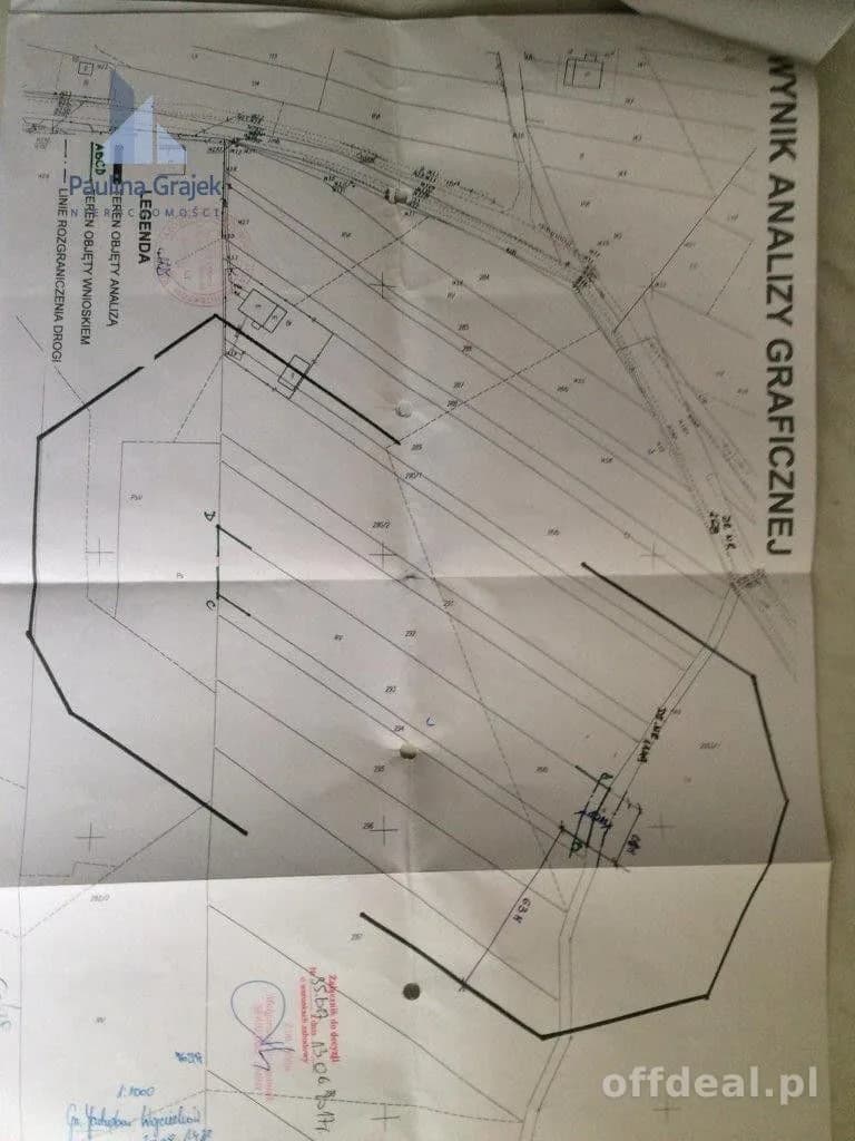 Фото 6: Ділянка, 3411 m², Wojciechów