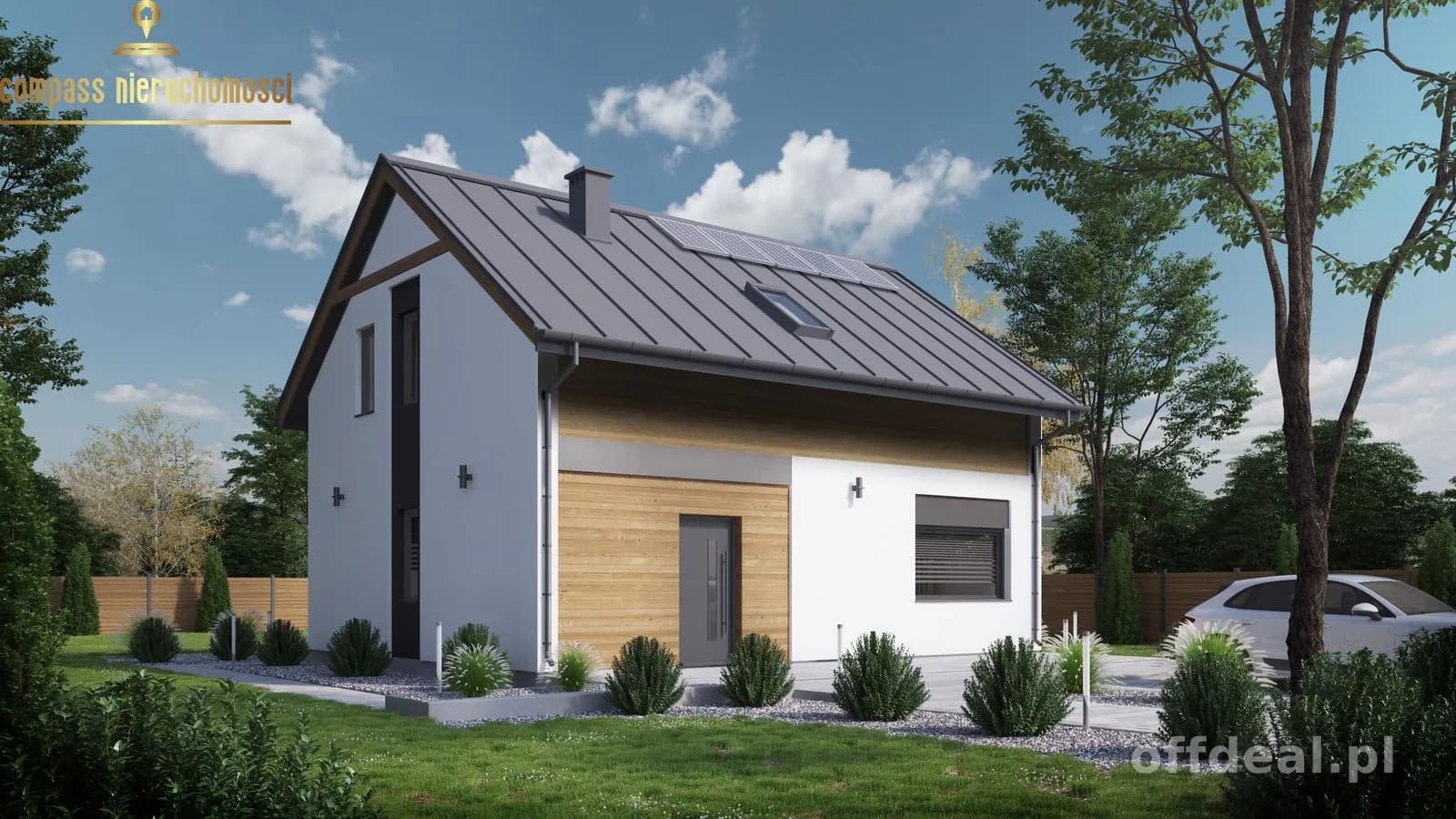 Nowoczesny Dom z Poddaszem 124,79 m² | 5 Pokoi | Energooszczędny