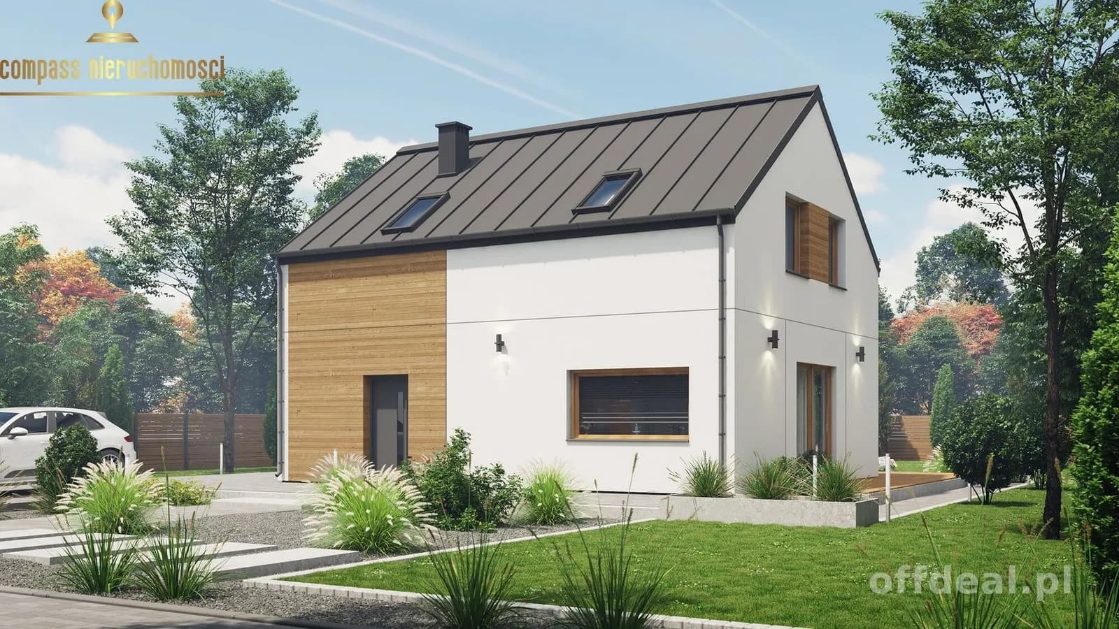 Nowoczesny Dom z Poddaszem 124,79 m² | 5 Pokoi | Energooszczędny