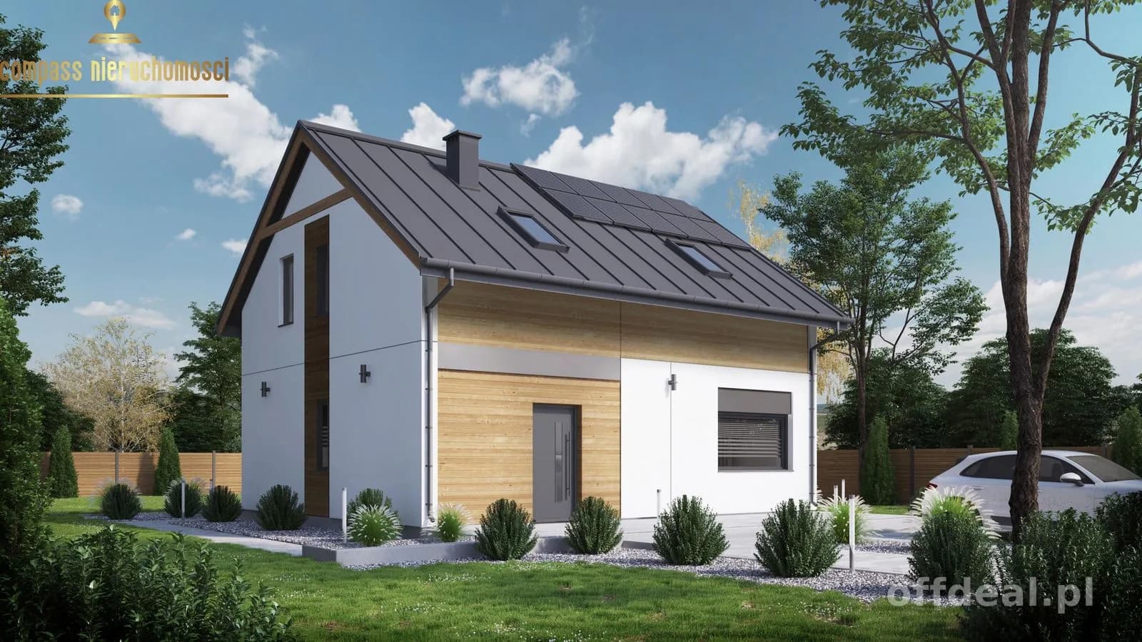 Nowoczesny Dom z Poddaszem 124,79 m² | 5 Pokoi | Energooszczędny