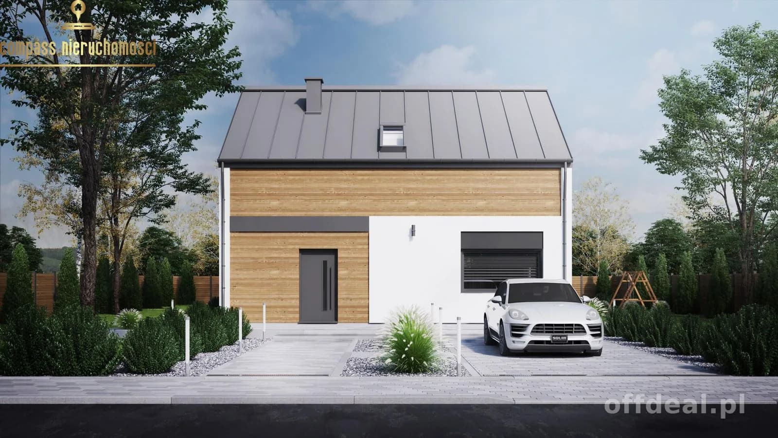 Nowoczesny Dom z Poddaszem 124,79 m² | 5 Pokoi | Energooszczędny