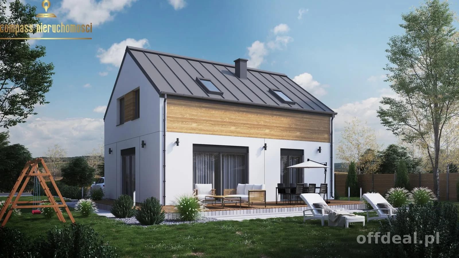 Nowoczesny Dom z Poddaszem 124,79 m² | 5 Pokoi | Energooszczędny