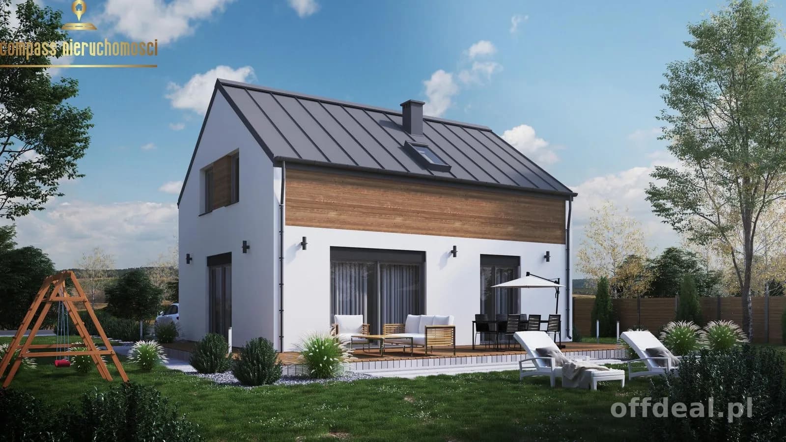 Nowoczesny Dom z Poddaszem 124,79 m² | 5 Pokoi | Energooszczędny