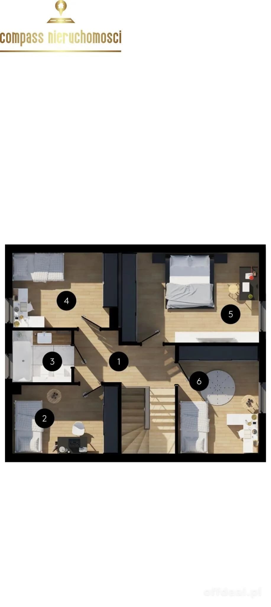 Nowoczesny Dom z Poddaszem 124,79 m² | 5 Pokoi | Energooszczędny