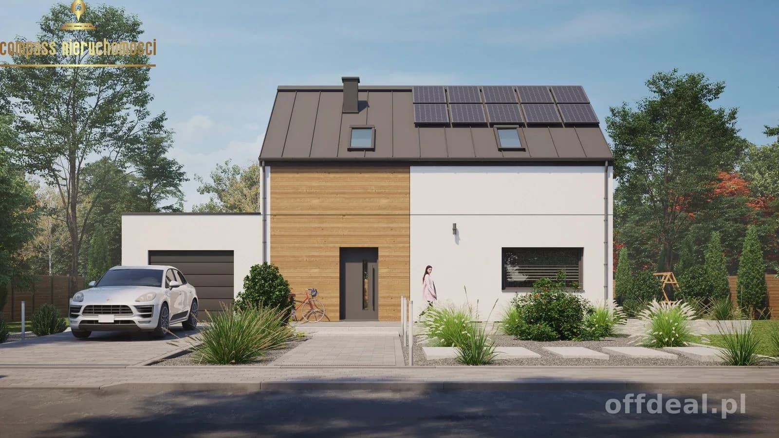 Nowoczesny Dom z Poddaszem 124,79 m² | 5 Pokoi | Energooszczędny