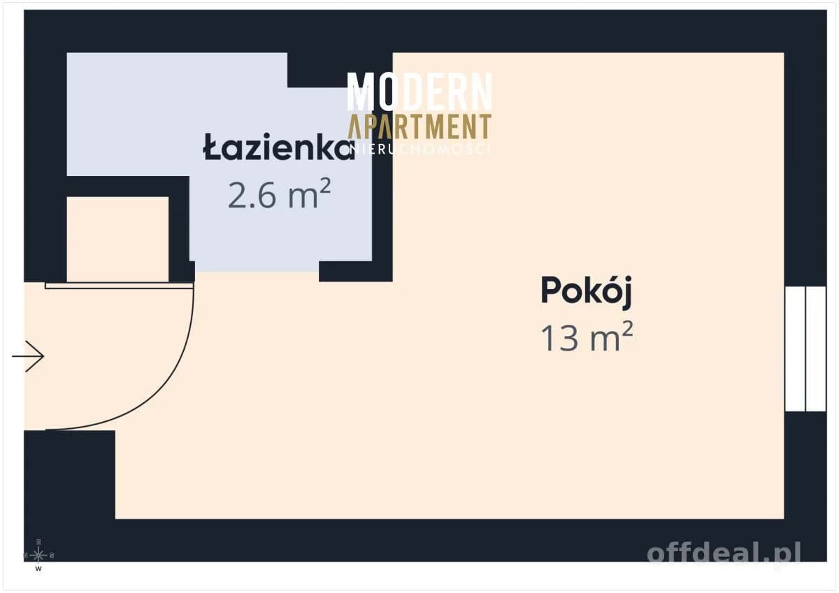 1-room apartment for sale in Rumia | 15.58 m²
