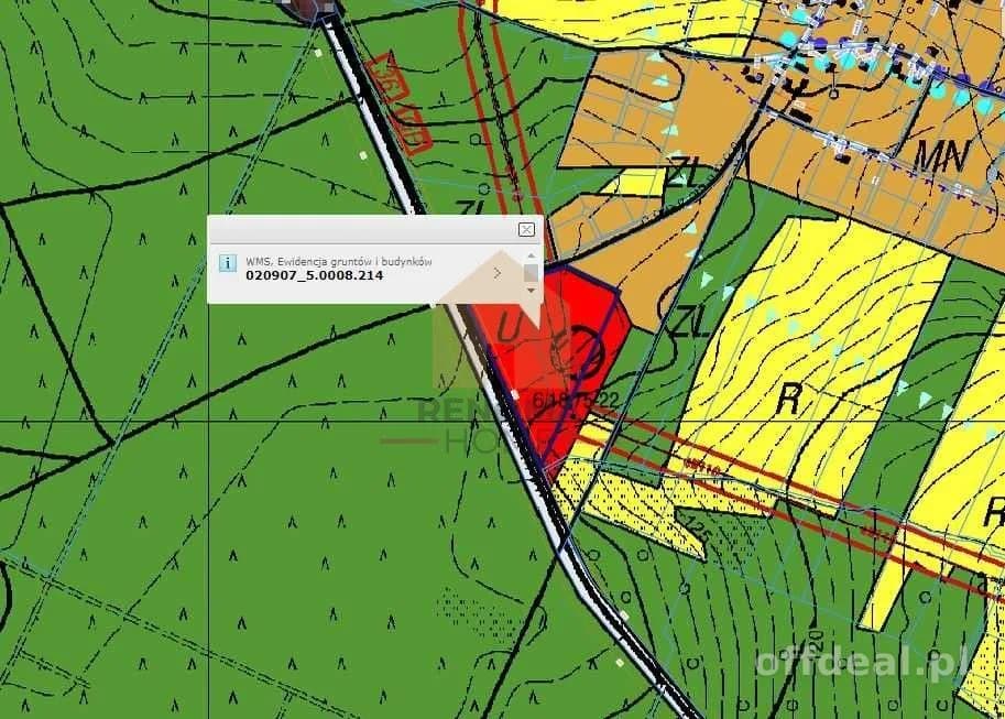 plot for sale in Mierzowice | 22,800 m²