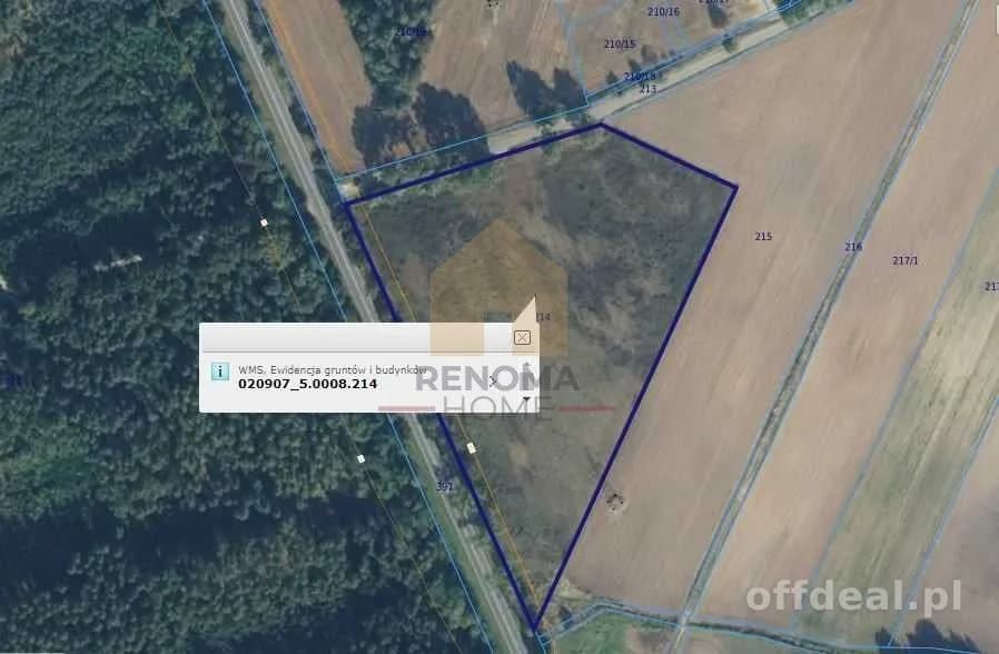 plot for sale in Mierzowice | 22,800 m²