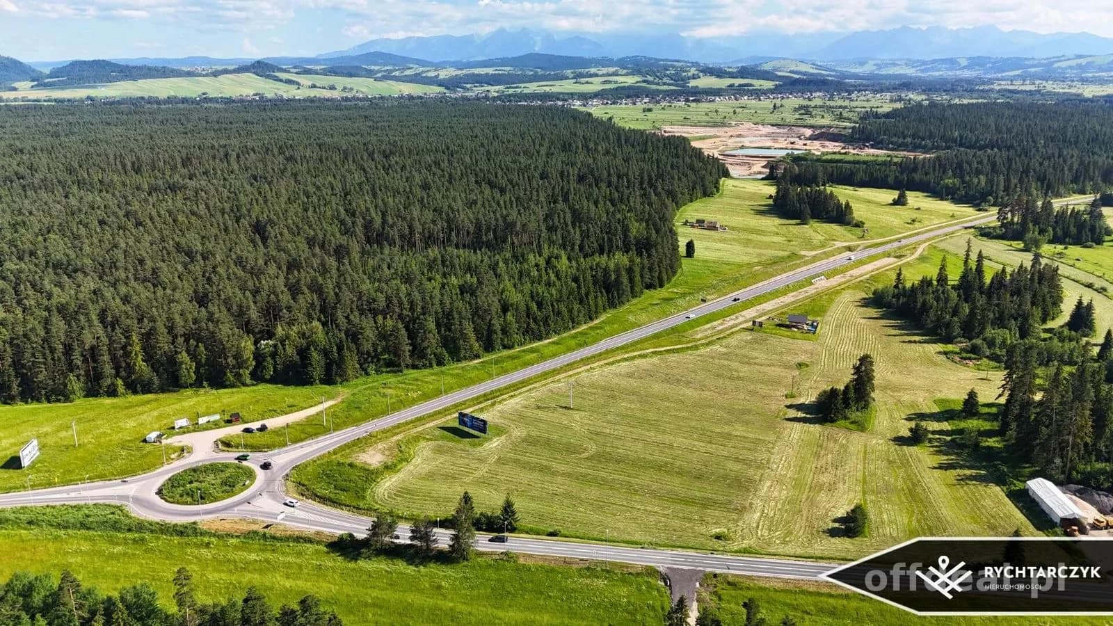 Zdjęcie 3: Działka, 1112 m², Harklowa