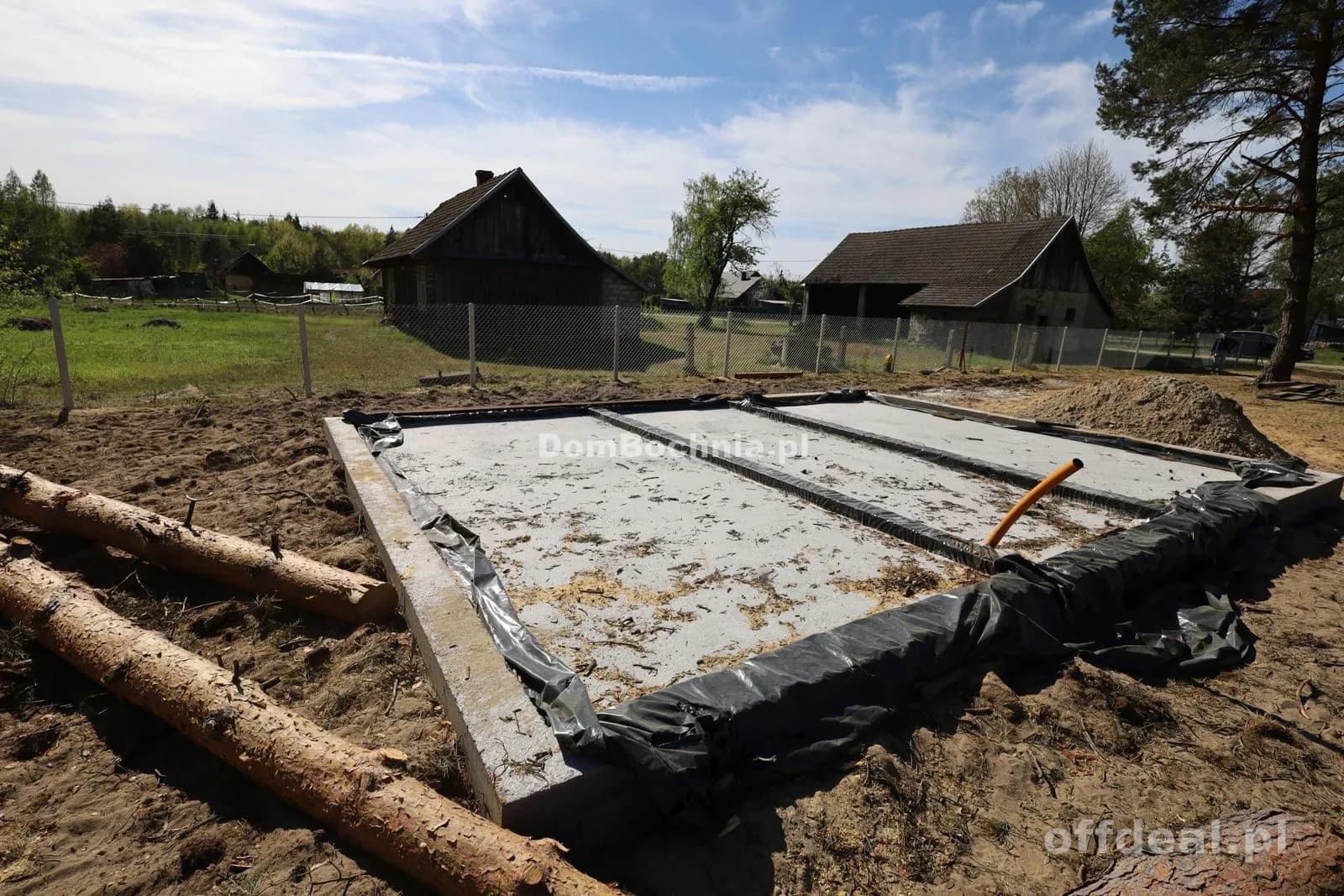 Działka 29ar z lasem Dąbrówka Rzezawa