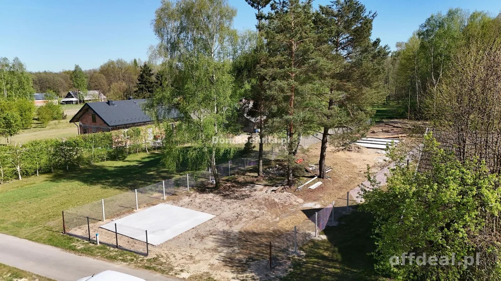Działka 29ar z lasem Dąbrówka Rzezawa