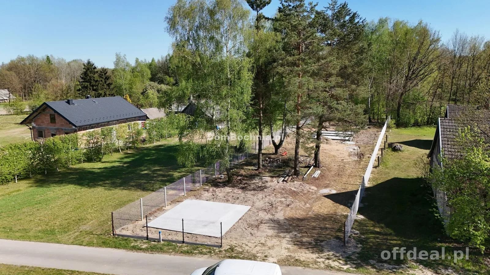 Działka 29ar z lasem Dąbrówka Rzezawa