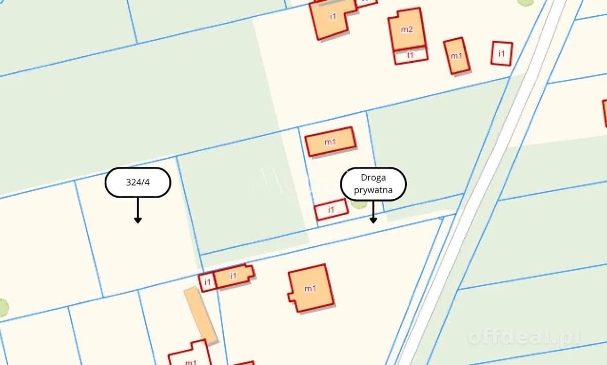 terrain à vendre à Jaktorów-Kolonia | 1 000 m²