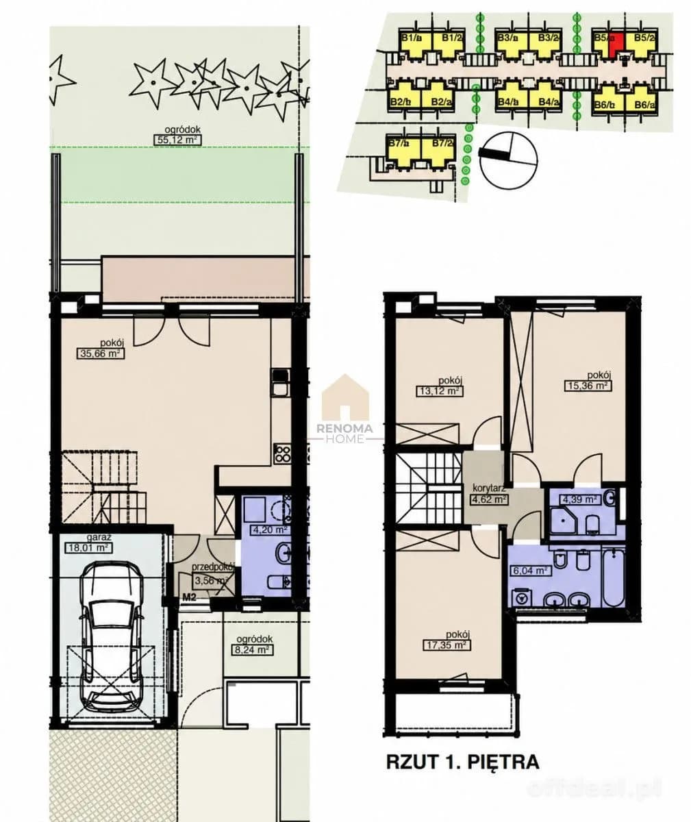 maison à vendre à Wrocław, Psie Pole, Widawa | 4 pièces | 113,24 m²