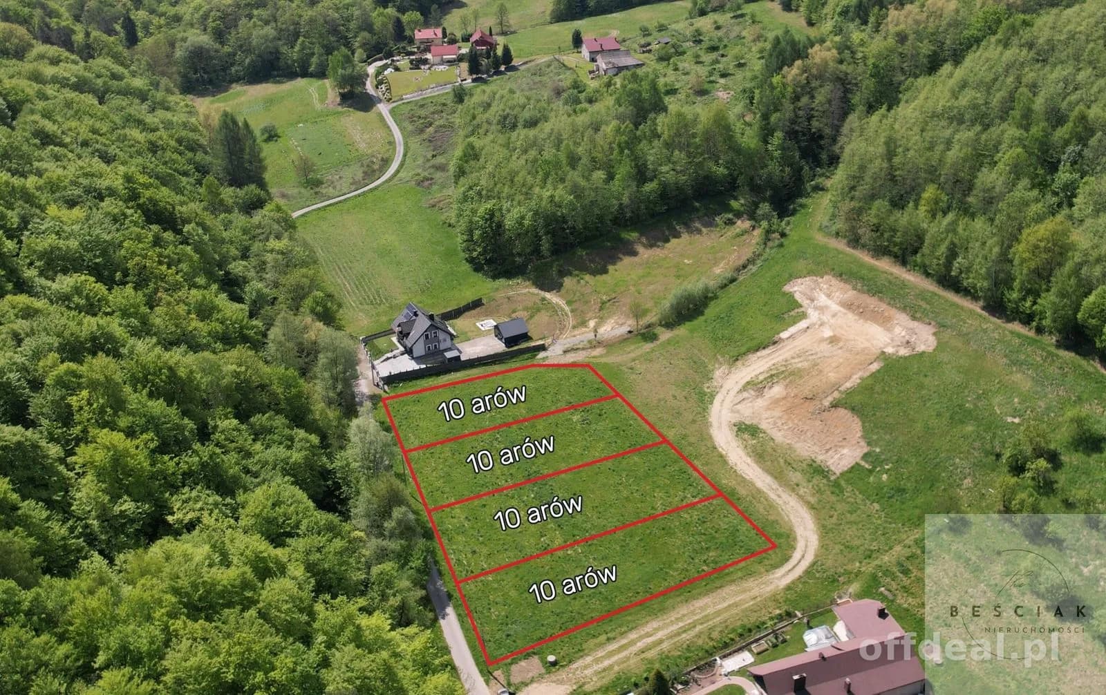 terrain à vendre à Szczepanowice | 1 000 m²