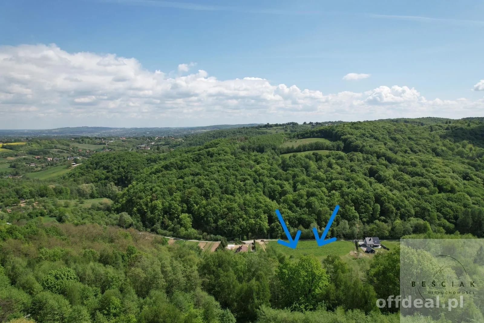 terrain à vendre à Szczepanowice | 1 000 m²