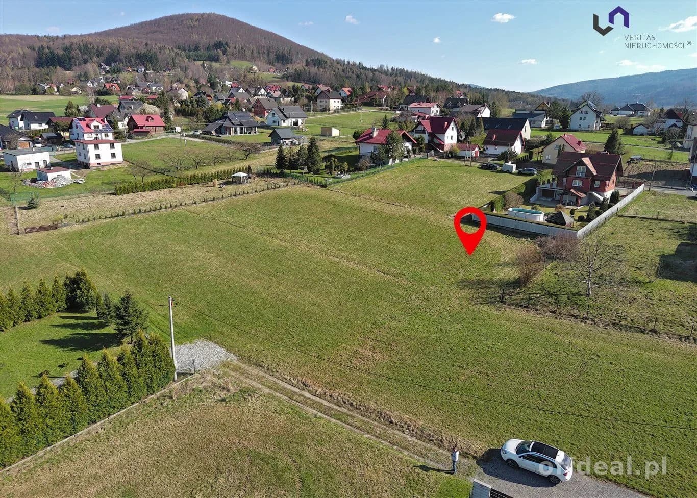 WIDOKOWA DZIAŁKA 1264m2 Górki Wlk.