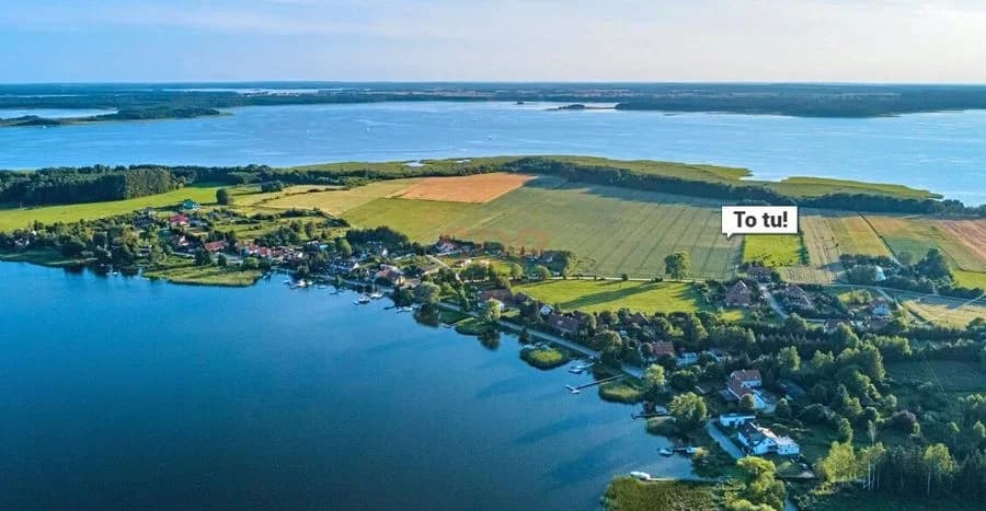 Kal / Jezioro Mamry | 1,42 ha z linią brzegową | działka inwestycyjna