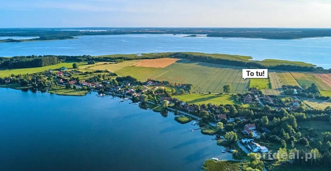 Kal / Jezioro Mamry | 1,42 ha z linią brzegową | działka inwestycyjna