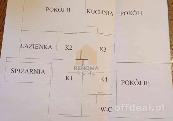 appartement à vendre à Wałbrzych, Śródmieście | 3 pièces | 65 m²