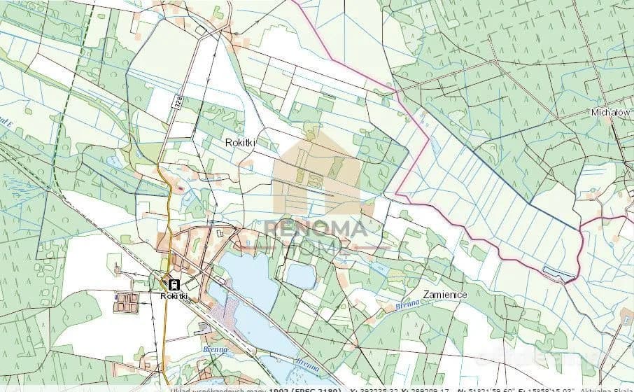 terrain à vendre à Michałów | 6 222 m²