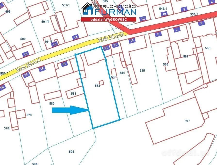 terrain à vendre à Gołańcz | 1 349 m²