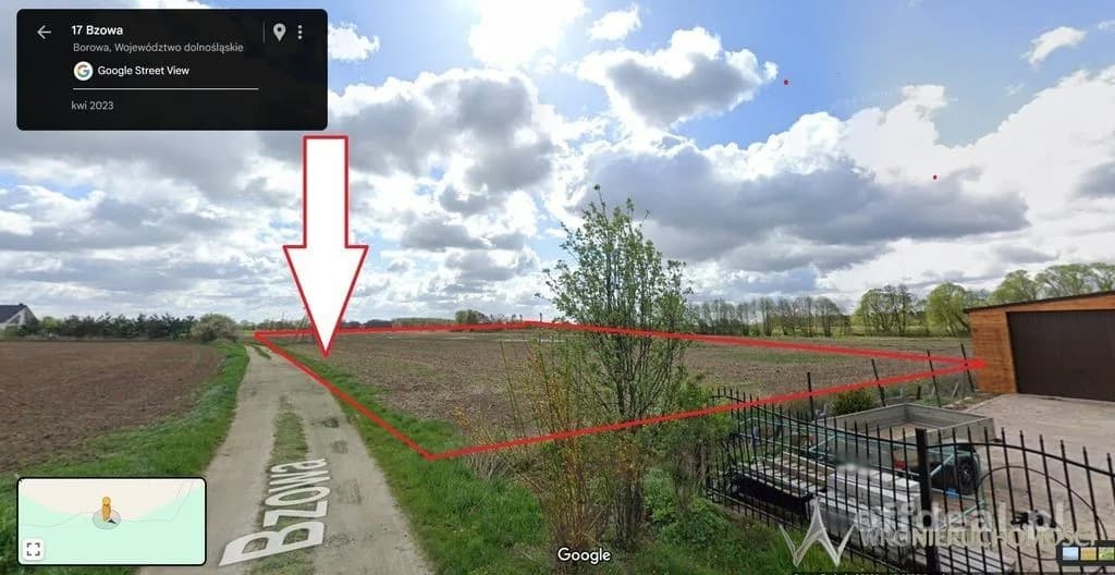 Działka budowlana z mediami| Borowa | 911mkw
