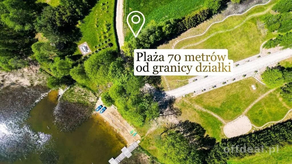 Przytuły | działka budowlana z dostępem do jeziora