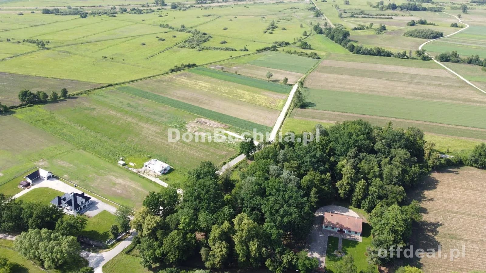 Strzelce Wielkie działka 32ary obok Dworu Wzetka