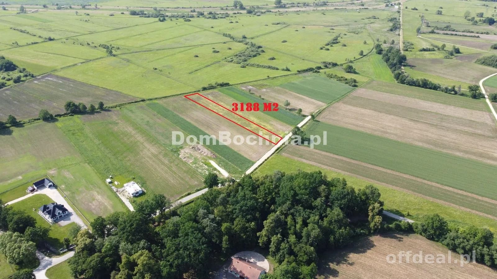 Strzelce Wielkie działka 32ary obok Dworu Wzetka