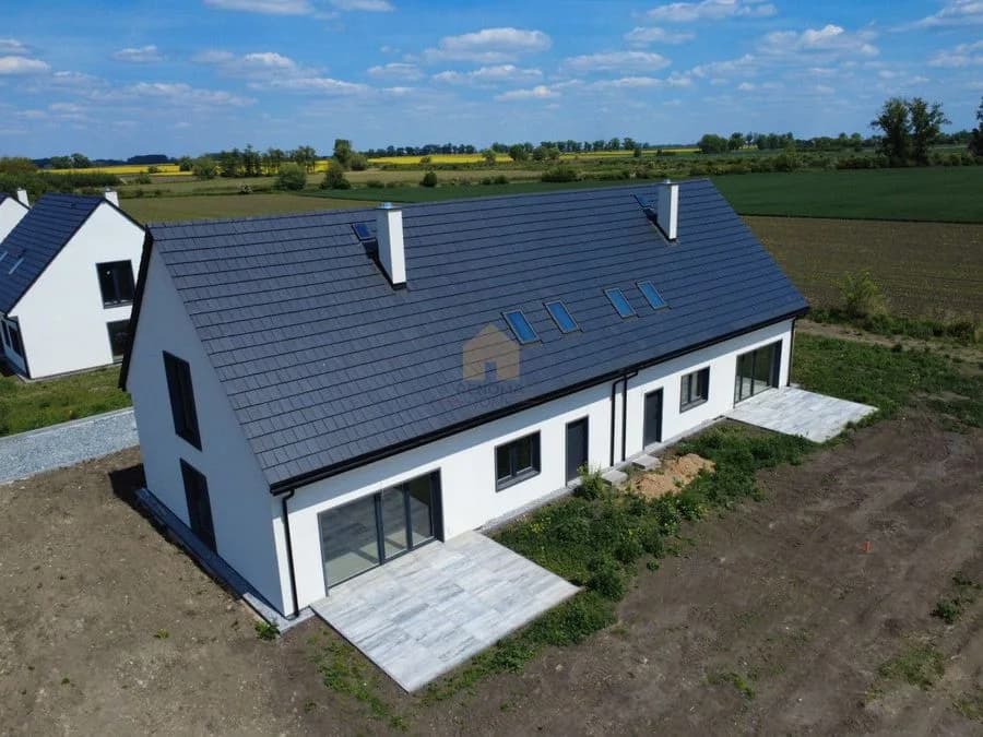 Bliźniak 5 pokoi na działce 510 m2|gotowy